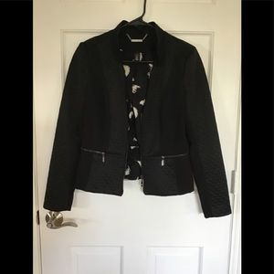 White House Black Market Zip Up Blazer